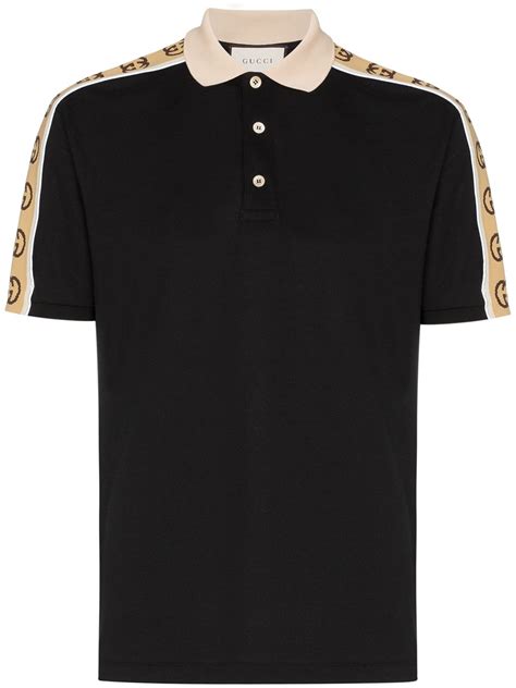 polo gucci verde|gucci black and white shirts.